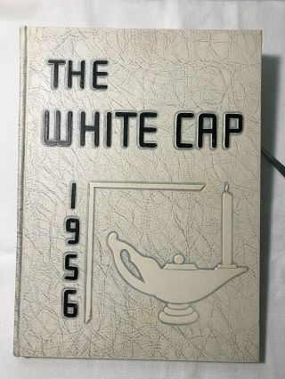 Vintage 1956 Arkansas Baptist Hospital School Of Nursing Yearbook,  The White Cap