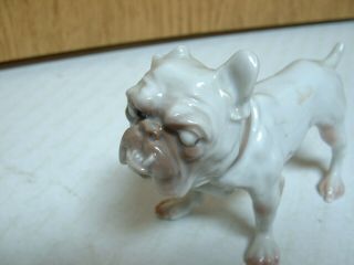 Vintage Royal Copenhagen Bing Grondahl B&G Bulldog Dog Porcelain Figurine 1676 2