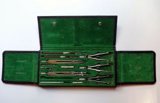 Vintage Gramercy 5069 12 Piece Mechanical Drawing/drafting Set (made In Germany)