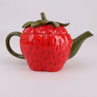 Vintage Strawberry Teapot Teleflora