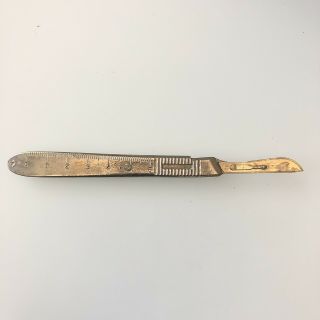 Vintage Bard Parker Scalpel Handle Medical Tool