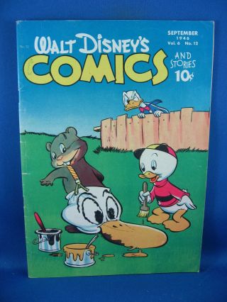 Walt Disneys Comics And Stories 72 F,  Carl Barks