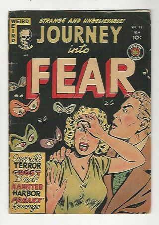 Superior Comics’ Journey Into Fear 4 - 1951