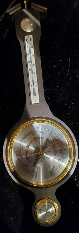 Vintage Weather Station - Barometer - Thermometer - Hygrometer Made By West Germany