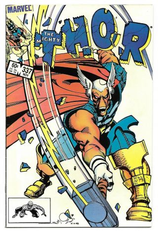 The Mighty Thor 337 Walt Simonson 1st App Beta Ray Bill Marvel Comics 1983