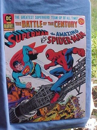 Superman Vs The Spider - Man - 1976 Marvel - Dc - Higher Grade