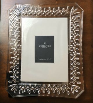 Waterford Crystal Frame Lismore Fits 5 X 7