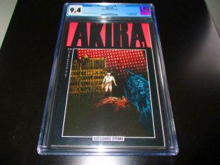 Akira 1 1988 Cgc 9.  4 White Pages Tough To Get In