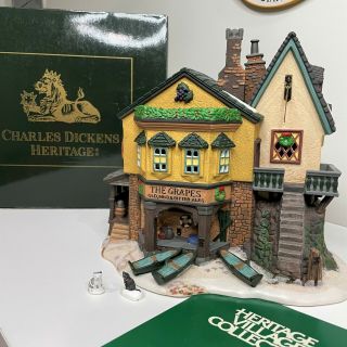 Dept 56 Charles Dickens Heritage Village The Grapes Inn 5th Edition 1996 57534