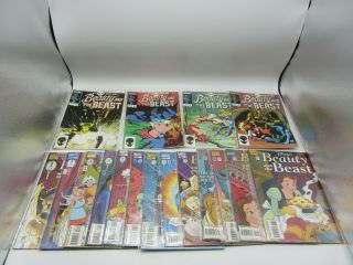 Marvel Comics Disney Beauty & The Beast Comic Books Issues 1 - 13 & 1984 1 - 4