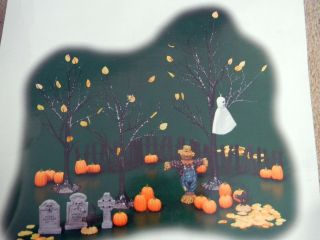 Dept 56 Halloween Series - Halloween Village Set Of 24 - 52957