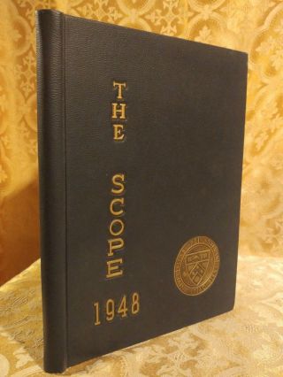 1948 The Scope University Of Pennsylvania School Of Medicine Yearbook
