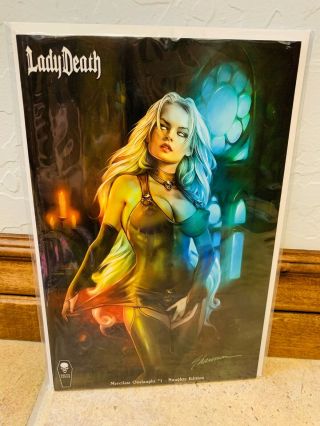 Lady Death Merciless Onslaught 1 Naughty Edition Variant Comic Shannon Maer