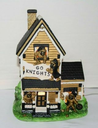 Slavic Treasures Ucf Knights Lighted Ceramic Mascot House University Central Fl