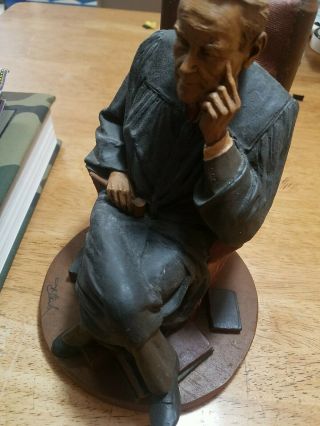 Tom Clark Statue Figure " Judge Snepp " / Edition 22 / 1988