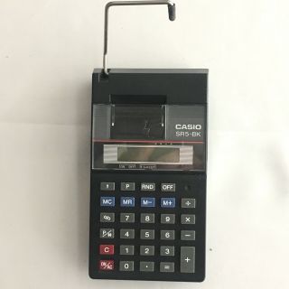 Casio Sr5 - Bk Calculator,  Printing Adding Machine,  Black,  Battery Or Ac,