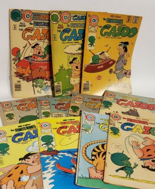 The Great Gazoo Comic Book Flintstones 1975 1976 3 6 8 10 11 12 14 16 17 18 19