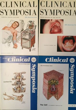 Ciba Clinical Symposia Vol 25 Issues 1 - 4 1973 25th Anniversary Edition