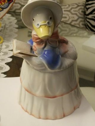 Fitz And Floyd Mother Goose Cookie Jar Rare