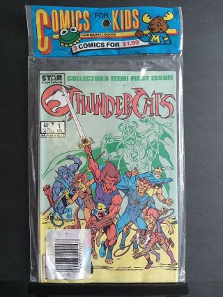 Thundercats 3 In 1 Bag Set 1 2 3 Rare 1985 Marvel 1st App.  Star Netflix
