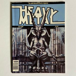 Heavy Metal 39 / Vol 4 3 Hr Giger Cover Bernie Wrightson Story (june 1980)
