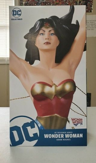 Dc Collectibles Designer Series Wonder Woman Statue By Adam Hughes
