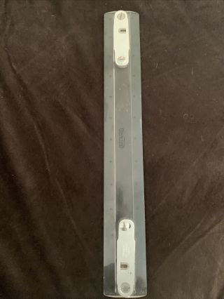Charles Bruning Co.  Drafting Machine Scale Ruler