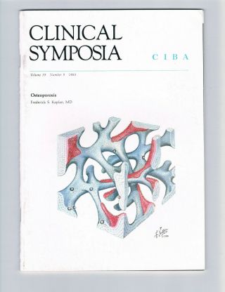 3 Ciba Clinical Symposia,  Osteoporosis,  Diabetes /the Eye,  Current Perspectives