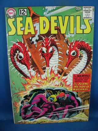 Sea Devils 6 Vf,  1962
