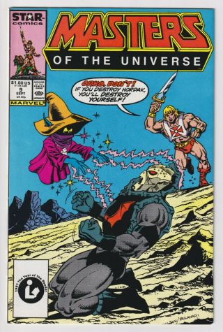 He - Man: Masters Of The Universe 9 | Vol.  2 | Rare | Star Comics | 1987 | Vf