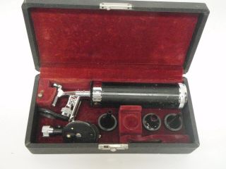 W.  A.  Co.  Auburn Ny Eye Ear Nose Lighted Scope Instrument Medical Tool