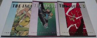 Epic Graphic Novel The Incal 1 2 3 Complete (marvel) Moebius Jean Giraud (fn/vf)