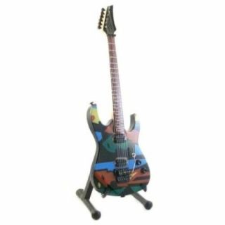 Mini Guitar Dream Theater John Petrucci Picasso Color Model Stand Gift