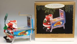 1996 Hallmark Magic Ornament Pinball Wonder