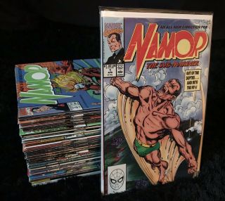 Namor The Sub - Mariner 1 - 62,  Annual 1 - 4 Complete Series Set (1990) 1st Jae Lee