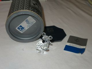Swarovski Crystal Koala Bear Figurine W/ Box 7673 Nr 40 (z533)