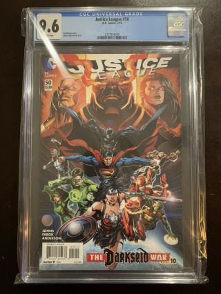 Justice League 50 - Cgc 9.  6 - 1st Jessica Cruz As A Lantern - 1st 3 Jokers