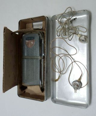 Zenith 75 " Radionic " Vacuum Tube Hearing Aid 1947