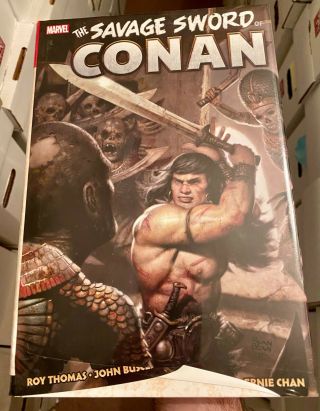 Savage Sword Of Conan V.  3 (2020) Hc Marvel Omnibus Thomas Buscema Rare Wow