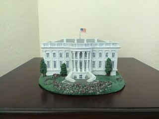 Danbury The White House Washington Dc Homes Of The Presidents Figurine 1993