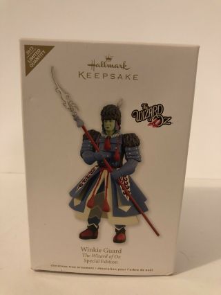 2012 Hallmark Keepsake Ornament Winkie Guard The Wizard Of Oz Special Edition