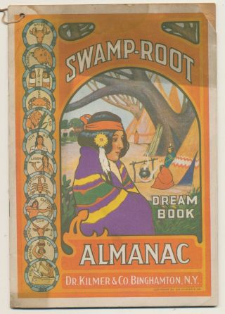 1937 Swamp Root Almanac,  Dr.  Kilmer & Co. ,  Binghamton,  N.  Y.  Pamphlet