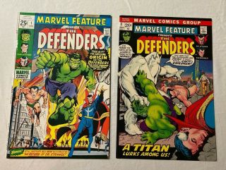 Marvel Feature The Defenders 1 & 3