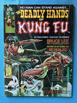 The Deadly Hands Of Kung Fu 1 Marvel 1974 Vf Neal Adams,  Jim Starlin
