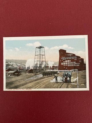 Vintage Postcards Coal Mine,  Anthracite Coal Breaker.  Early 1900’s.  Scranton PA 3