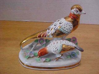Vintage Andrea By Sadek Handpainted Porcelain Pheasant Figurine 9598