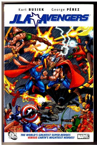 Jla Avengers Dc Marvel Crossover Tpb Kurt Busiek & George Perez