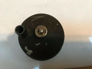 Vintage Cast Iron BRUNING pencil tip pointer sharpener drafting Supply (G) 2