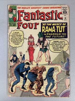 Marvel Fantastic Four 19 (1963) 1st Appearance Of Rama - Tut