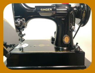 Sewing Machine Singer Featherweight 221,  Centennial Edition 1951